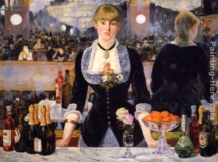 Eduard Manet A Bar at the Folies-Bergere